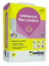 WEBER COL FLEX CONFORT BLANC 15KG/SAC 48/PAL