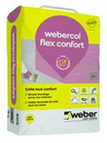 WEBER COL FLEX CONFORT GRIS 15KG/SAC 48/PAL
