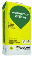 WEBER MUR G'LISSE 20 KG/SAC 40/PAL WEBER MUR G'LISSE 20 KG/SAC 40/PAL