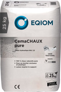 EQIOM CEMACHAUX PURE NHL3.5 25KG/SAC 56/PAL EQIOM CEMACHAUX PURE NHL3.5 25KG/SAC 56/PAL