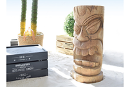 PEN TIKI MAURI (TETE) H 50 COCOTIER PEN TIKI MAURI (TETE) H 50 COCOTIER
