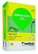 WEBER JOINT FIN BLANC PUR  25KG/SAC 48/PAL WEBER JOINT FIN BLANC PUR  25KG/SAC 48/PAL