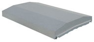 WESER CHAPERON DE MUR OPTIPOSE 1 PENTE GRIS 49X33X4.0/6.8 (42)